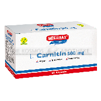 MEGAMAX L Carnitina 500 mg Cápsulas