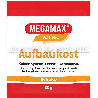 MEGAMAX Aufbaukost Schoko Pulver